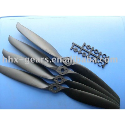 good balance plastic 11*7E propeller for rc helicopter, boat etc